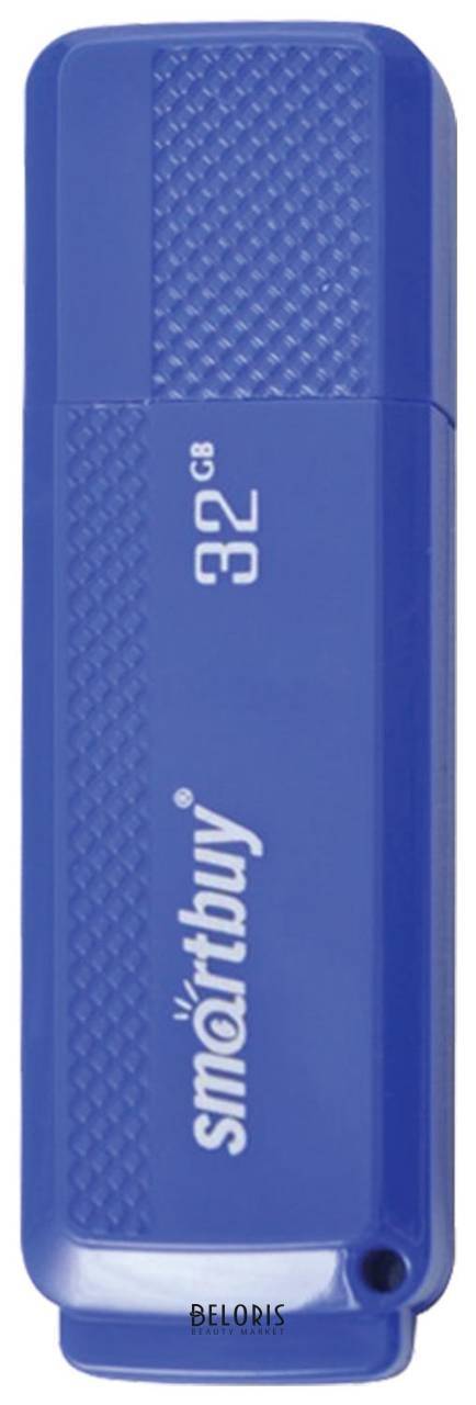 Флэш-диск 32 Gb, Smartbuy Dock, Usb 2.0, синий  Smartbuy