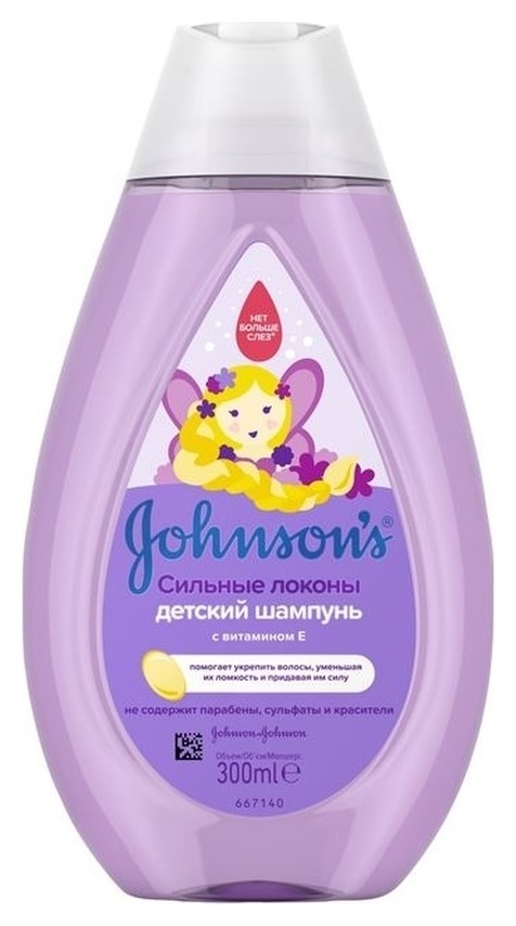 Шампунь для волос Сильные локоны Johnson & Johnson