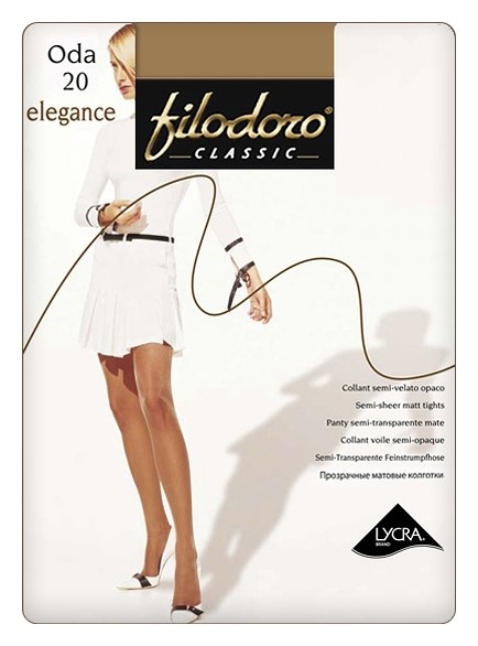 Колготки Oda 20 Den Elegance  Filodoro