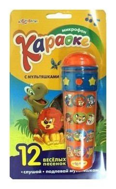 

Микрофон Караоке с мультяшками