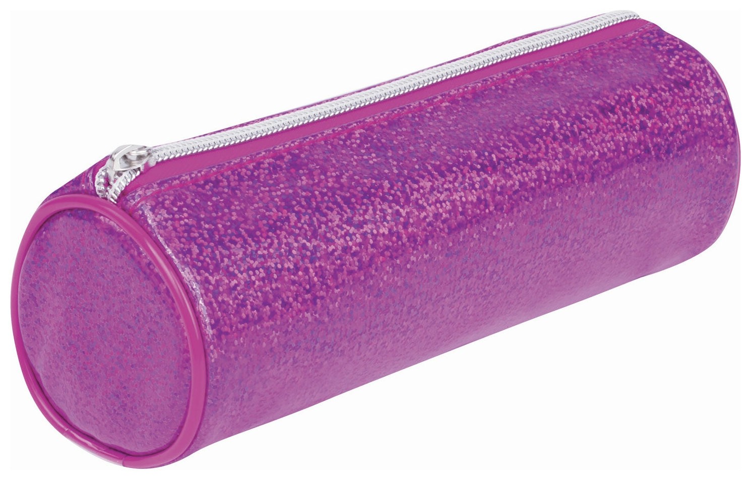 

Пенал-тубус, мягкий, "Glitter Pink", 20х7х7 см