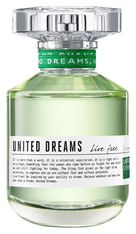Туалетная вода "United Dreams Live Free" Benetton