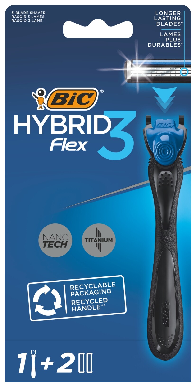 Бритва Flex 3 Hybrid BIC