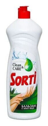 Жидкость для мытья посуды с Алоэ Вера Sorti