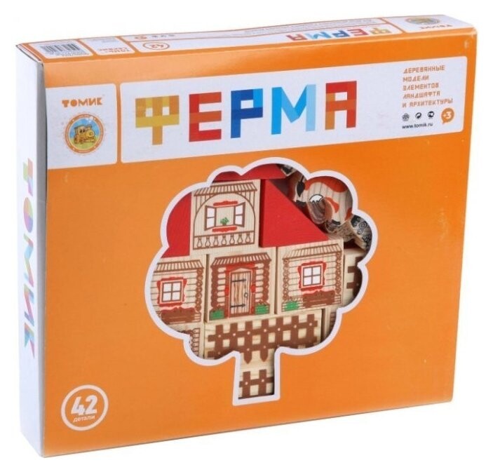 Конструктор Ферма 42 элемента Томик