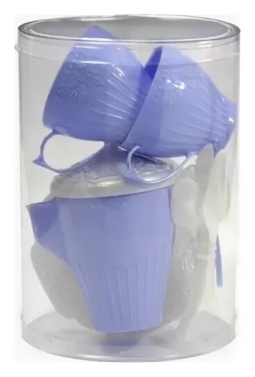 Набор посуды "Волшебная хозяюшка" (в тубе маленькой)  Нордпласт