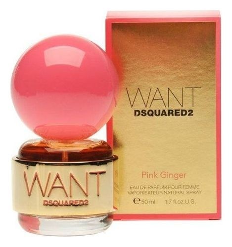 Парфюмерная вода Want Pink Ginger Dsquared2
