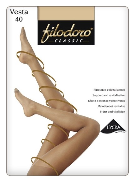 Колготки женские Vesta 40 Den XL  Filodoro
