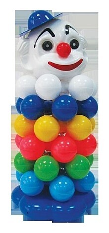 Пирамида "Клоун" (средний шар) Пластмастер