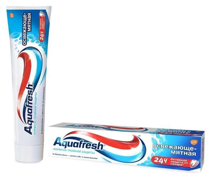 Зубная паста Освежающе-мятная Aquafresh