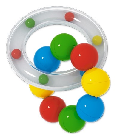 Погремушка-прорезыватель Веселый браслетик  Stellar