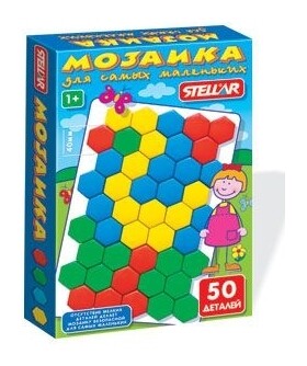 Мозаика 50 деталей (диаметр 40 мм)  Stellar