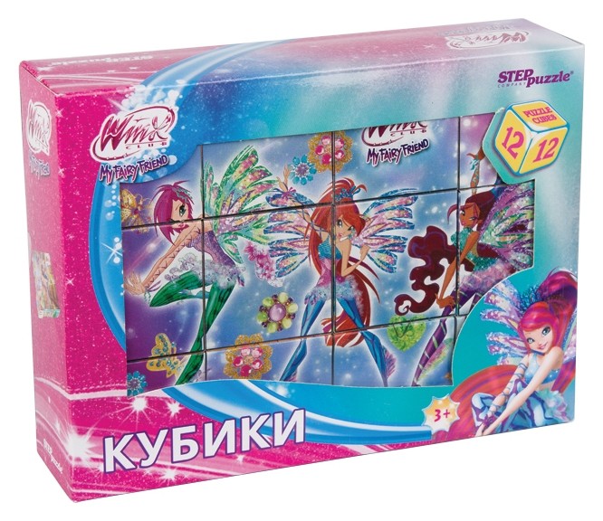 

12 кубиков "Winx"