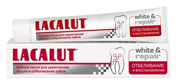 Зубная паста White & Repair  Lacalut