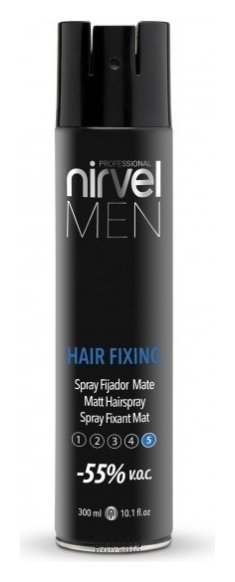 Лак для волос матирующий экстрасильной фиксации Hair Fixing Nirvel Styling
