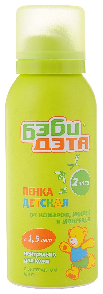 

Пенка от комаров с 1,5 лет