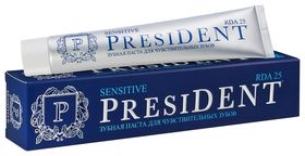 Зубная паста для чувствительных зубов Sensitive President