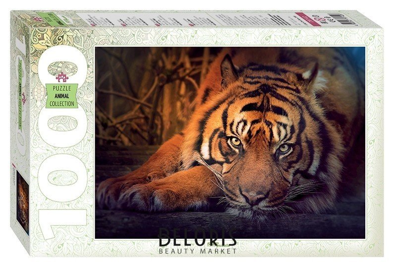 Пазл 1000 элементов Сибирский тигр Step puzzle Animal collection