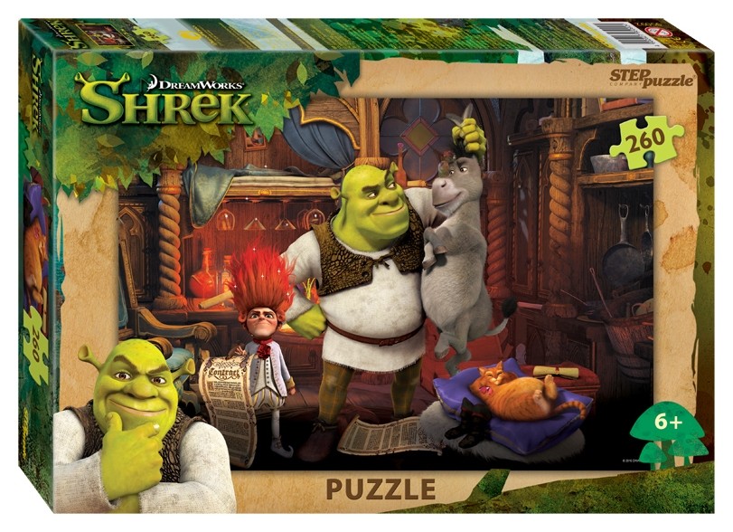 

Пазл 260 элементов Shrek