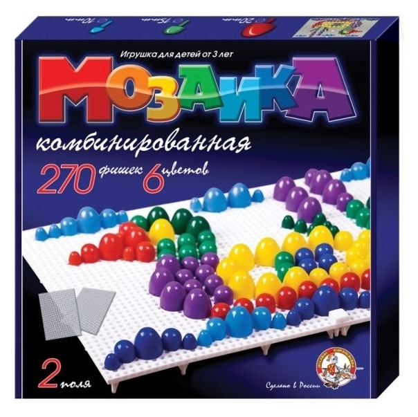 

Мозаика 270 фишек 6 цветов