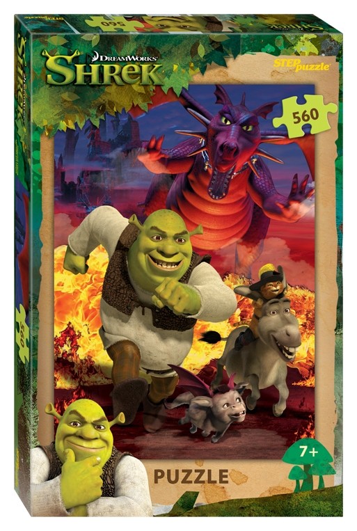

Пазл 560 элементов Shrek