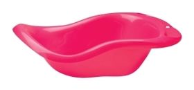 Ванна детская ярко-розовая Пластишка
