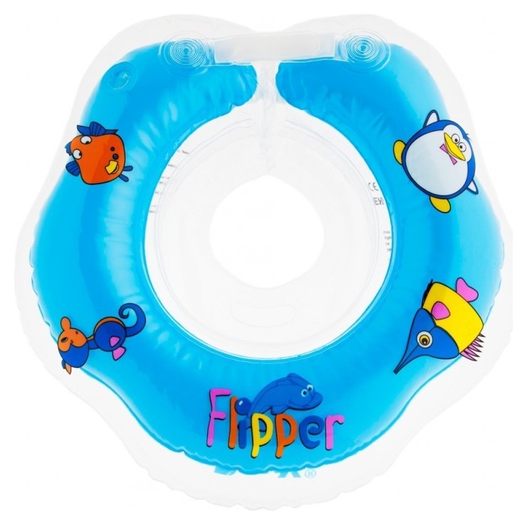 Круг для купания новорожденных Flipper