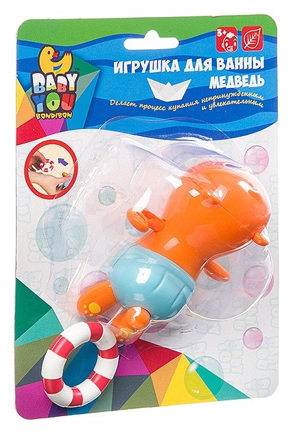 

Игрушка развивающая Плавающий медведь