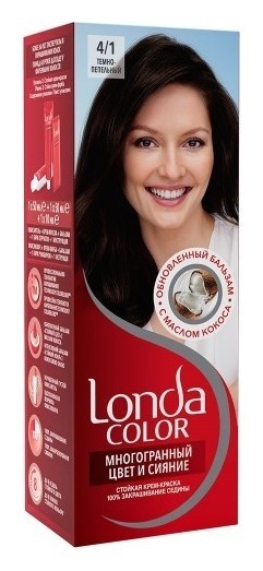 Тон 4/1 Темно-пепельный  Londa Professional