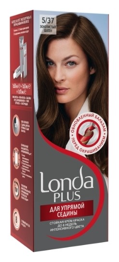 Тон 5/37 Золотистый шатен  Londa Professional