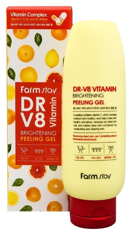 Пилинг-гель с витаминным комплексом DR-V8 VItamin FarmStay