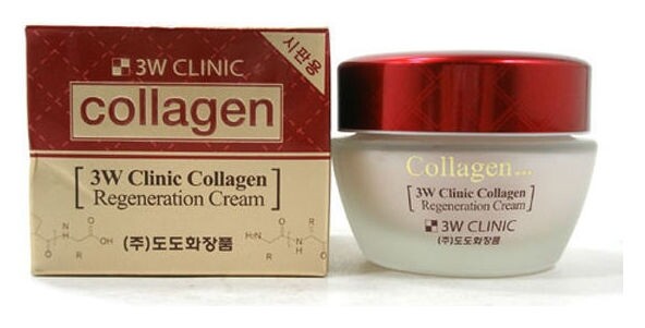 Крем для лица Collagen Regeneration Cream  3W CLINIC