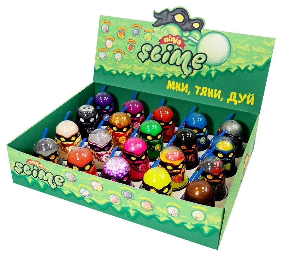 

Игрушка-антистресс "Slime Ninja", Синий