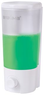 Диспенсер для жидкого мыла наливной, 0,38 л, Abs-пластик, белый (Матовый) Лайма