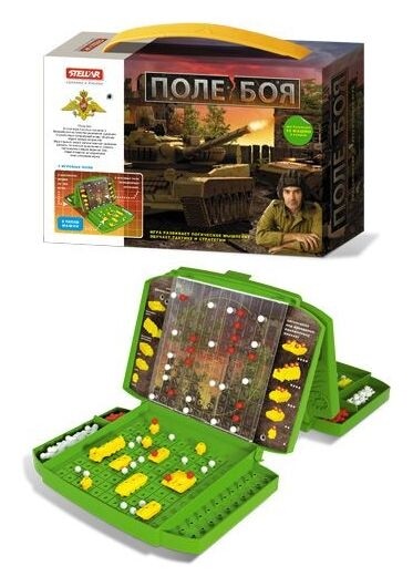 Настольная игра Поле боя 5 видов машин  Stellar