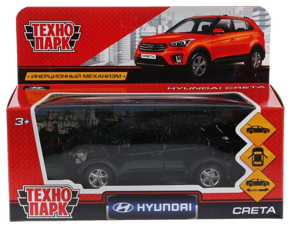 

Машина инерционная Hyundai Creta, Чёрный