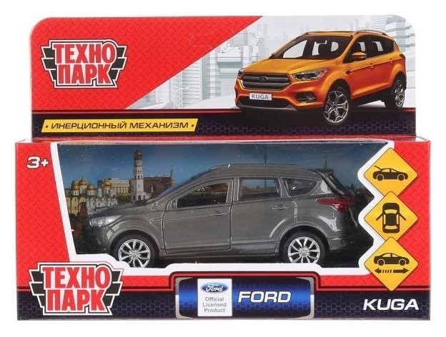 

Машинка инерционная Ford Kuga, Темно-серый