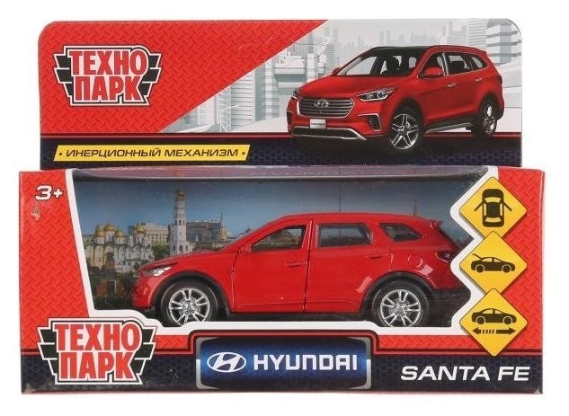 

Машинка инерционная Hyundai Santa Fe