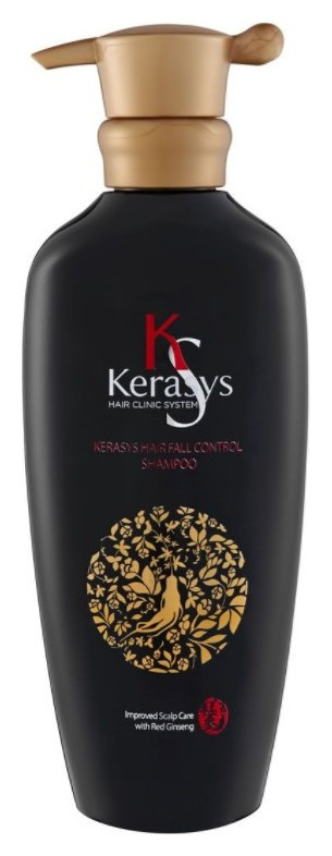 Шампунь для волос Naturing от выпадения с экстрактом корня красного женьшеня KeraSys