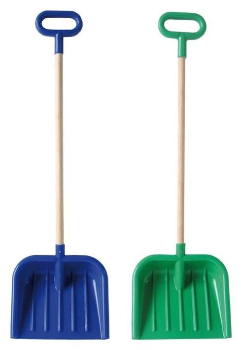 Лопата детская совковая с деревянной ручкой  Стром