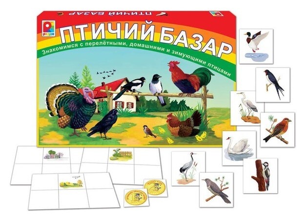 Настольная игра Птичий базар Радуга Kids