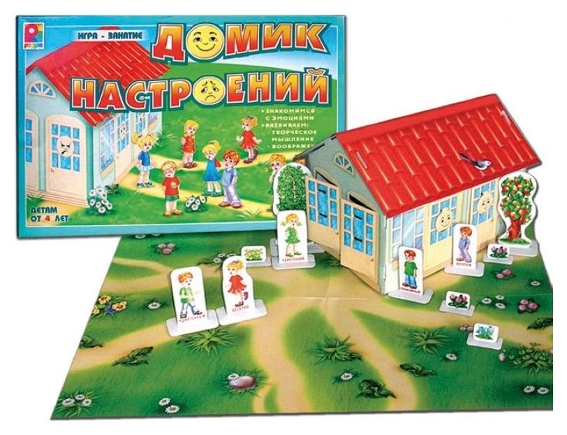 

Настольная игра Домик настроений