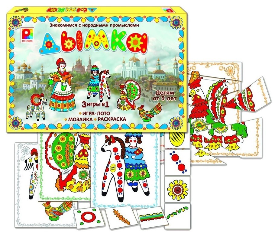 

Настольная игра-занятие Дымка