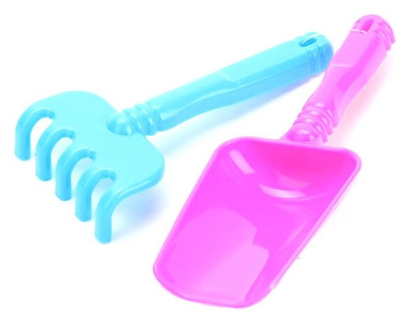 Песочный набор Совочек и грабли  Нордпласт