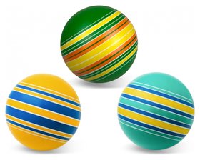 Мяч Полосатики ручное окрашивание 15 см Чебоксарские мячи