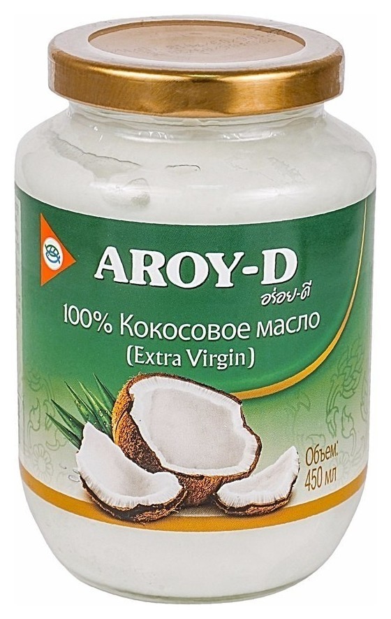Масло кокосовое Extra Virgin Aroy-D