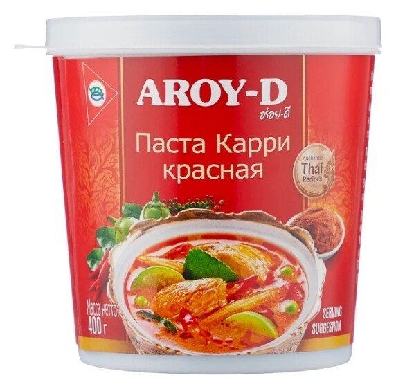 Паста Карри красная  Aroy-D