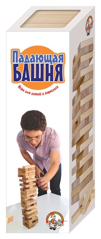 Настольная игра Падающая башня  Десятое королевство