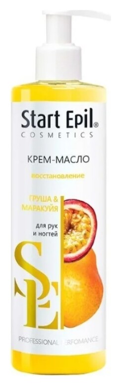 Крем-масло для рук Груша и маракуйя  Start Epil