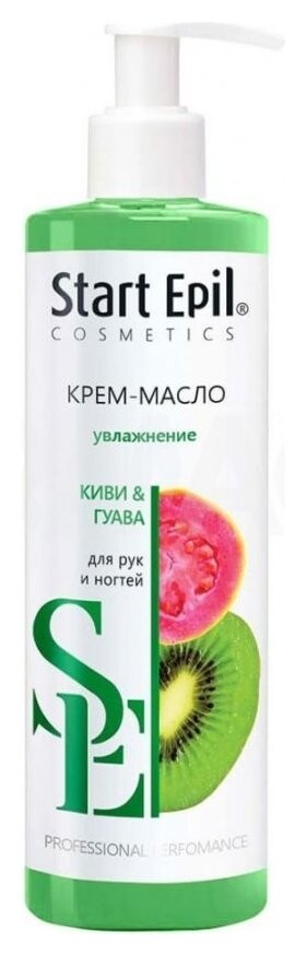 Крем-масло для рук киви и гуава  Start Epil